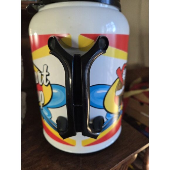 Whirley 100 oz Huge Travel Mug Trucker Insulated Short Stop Baseball - Picture 5 of 9